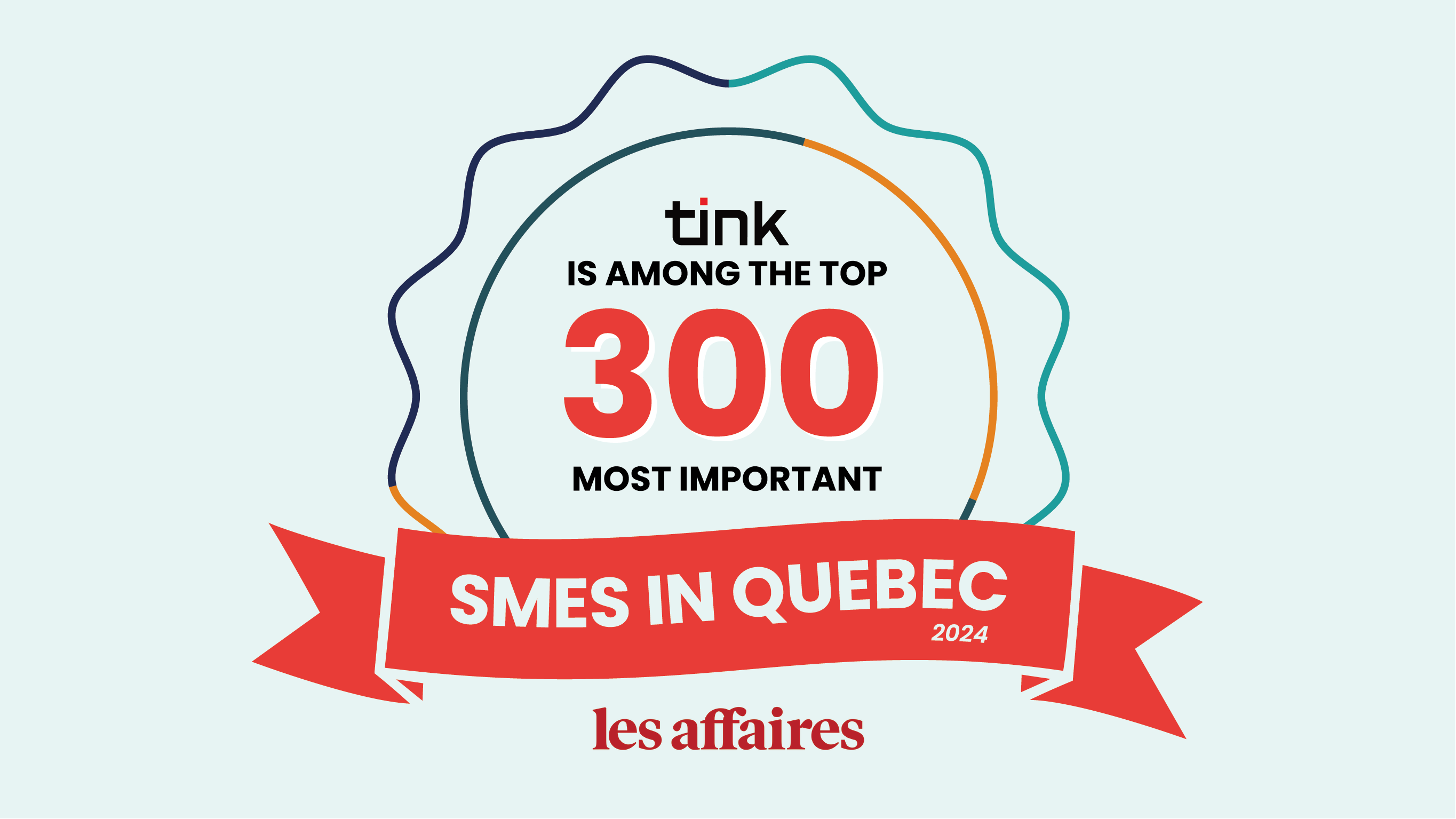 Tink among the top 300 most important SMES in Quebec